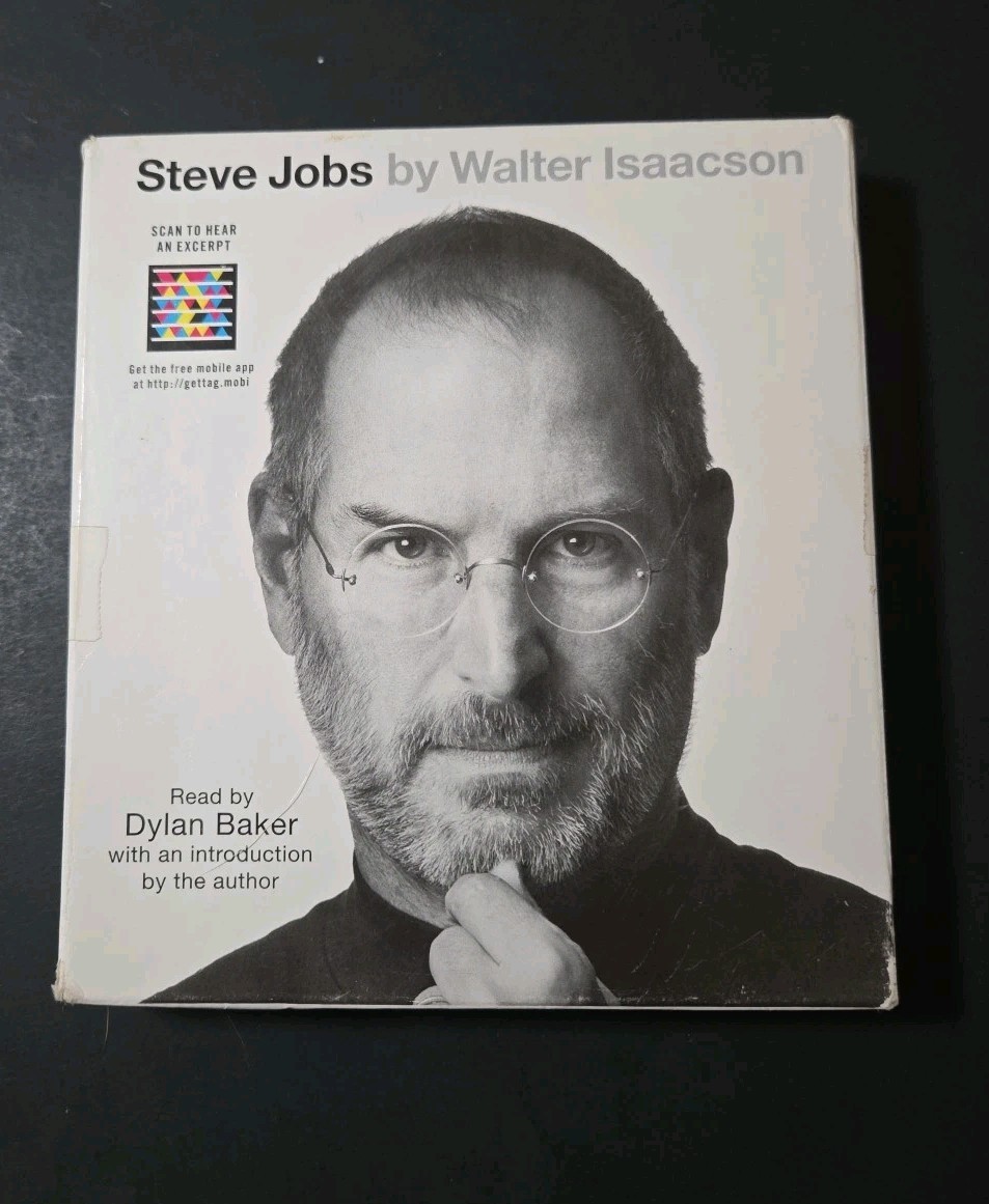 Steve Jobs by Walter Isaacson (2011, Compact Disc, Abridged edition)