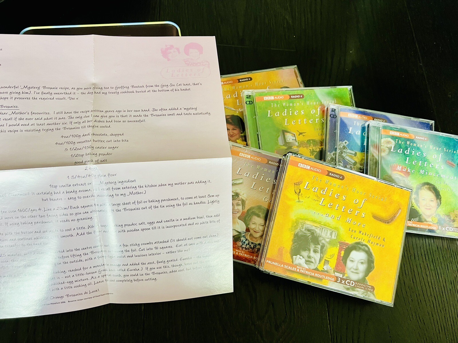 BBC Ladies Of Letters Collector’s Edition Tin Box 10 CDs Patricia Routledge mint