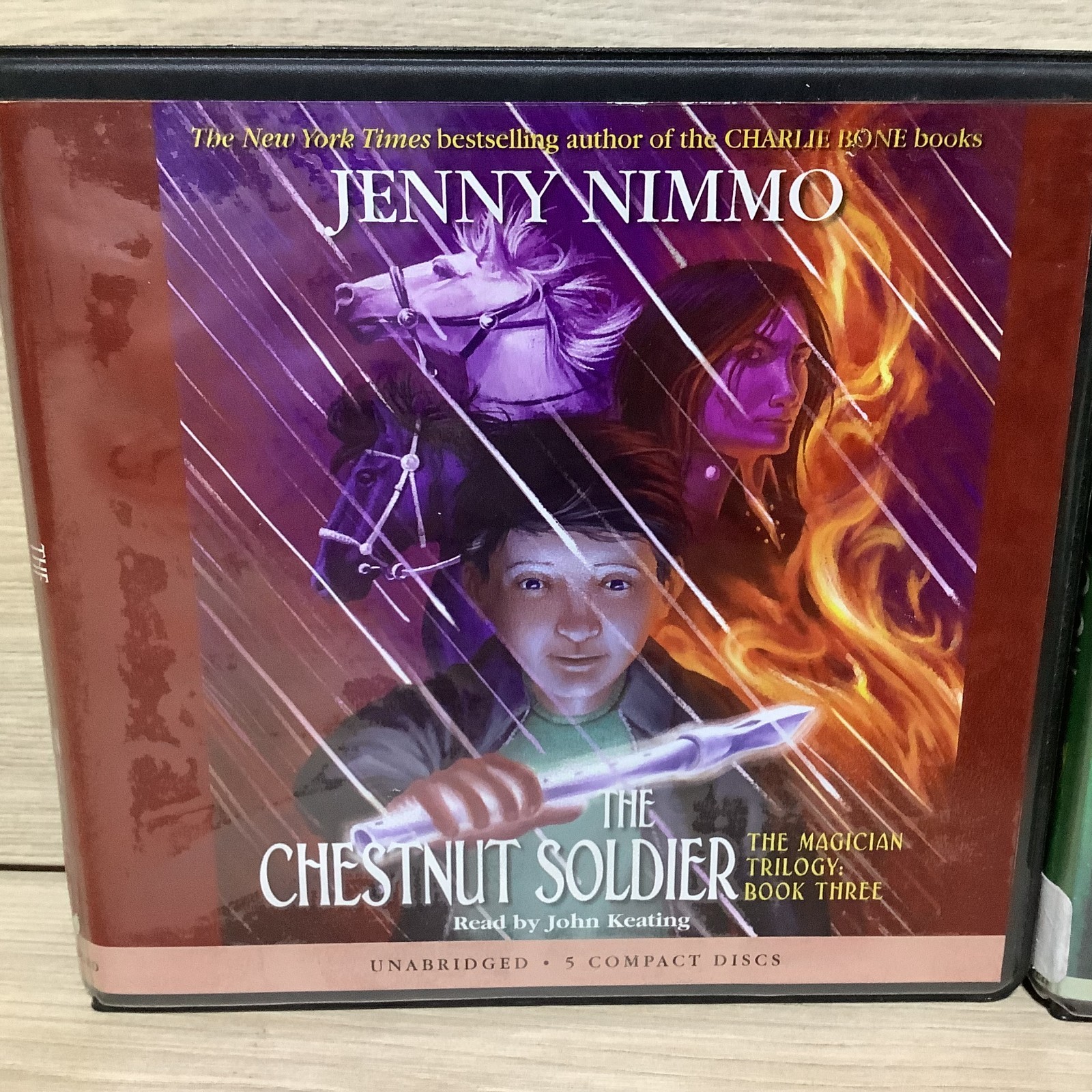 Jenny Nimmo UNABRIDGED Lot Of 2 Audio Books CD Chestnut Soldier & Emlyn’s moon