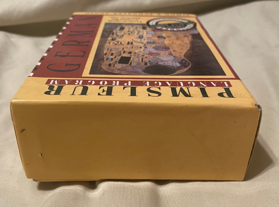 Pimsleur German Language Program on 4 Cassettes Simon & Schuster Audio