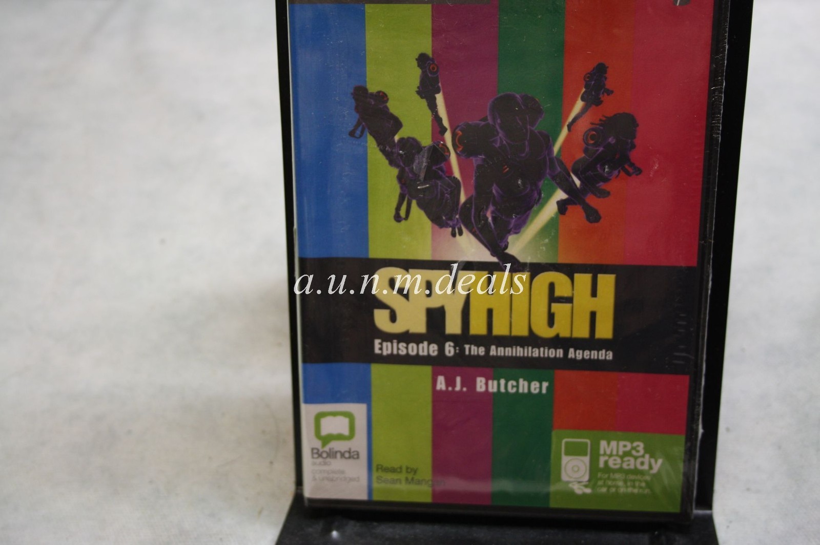 Spy High: The Annihilation Agenda 6 by A. J. Butcher (2012, MP3 CD, Unabridged)