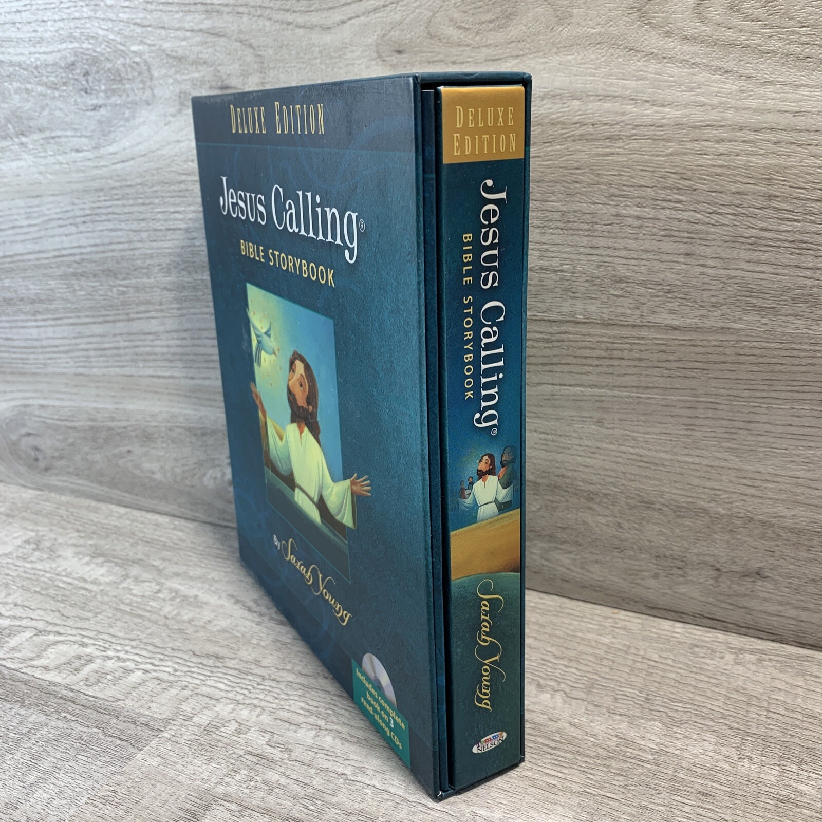 Jesus Calling Bible Storybook Deluxe Edition by Sarah Young. Kids religious book