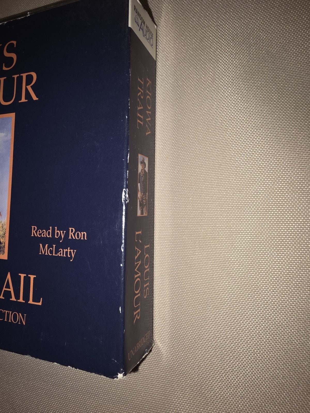 Louis Lamour Kiowa Trail Unabridged Western Audiobook CD 4-discs Set Ron McLarty