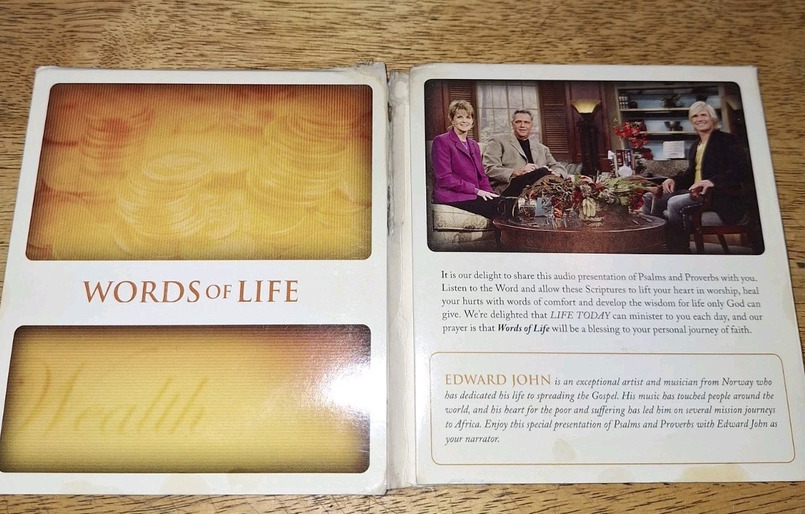 Words Of Life Audio Bible — Psalms And Proverbs. 150 Psalms. 31 Proverbs. 6 Cds.