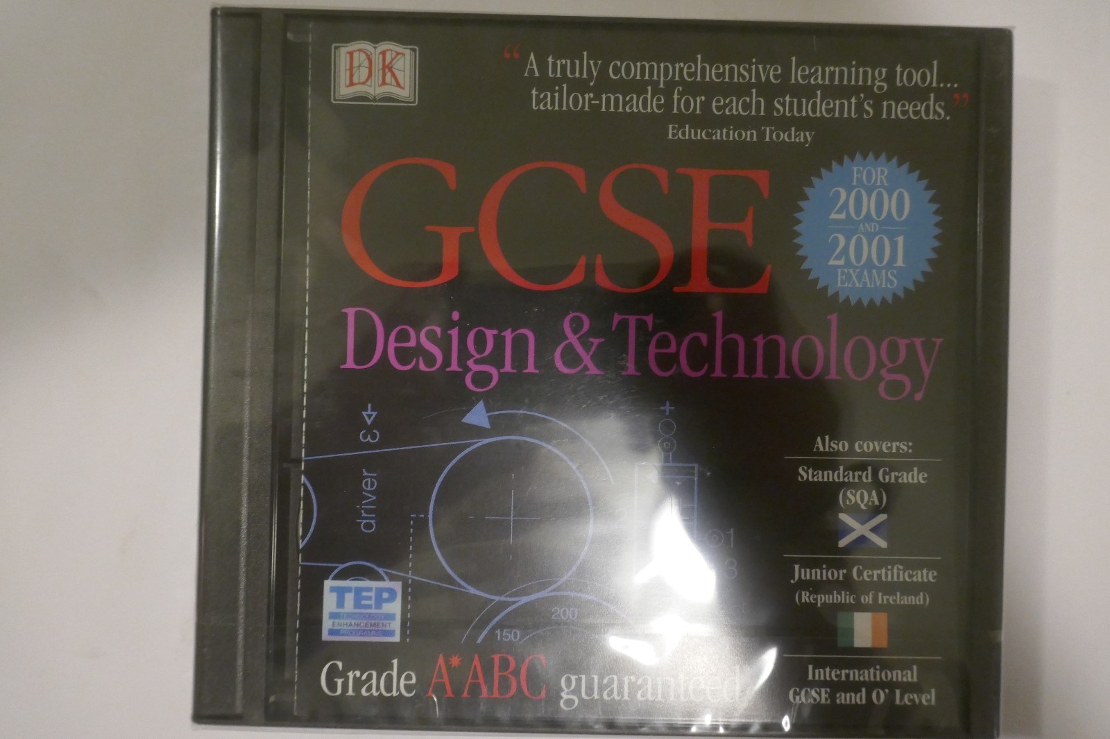 Cdr Jewel Case:GCSE Design & Technology For 2000 and 2001 Exams-UNOPENED