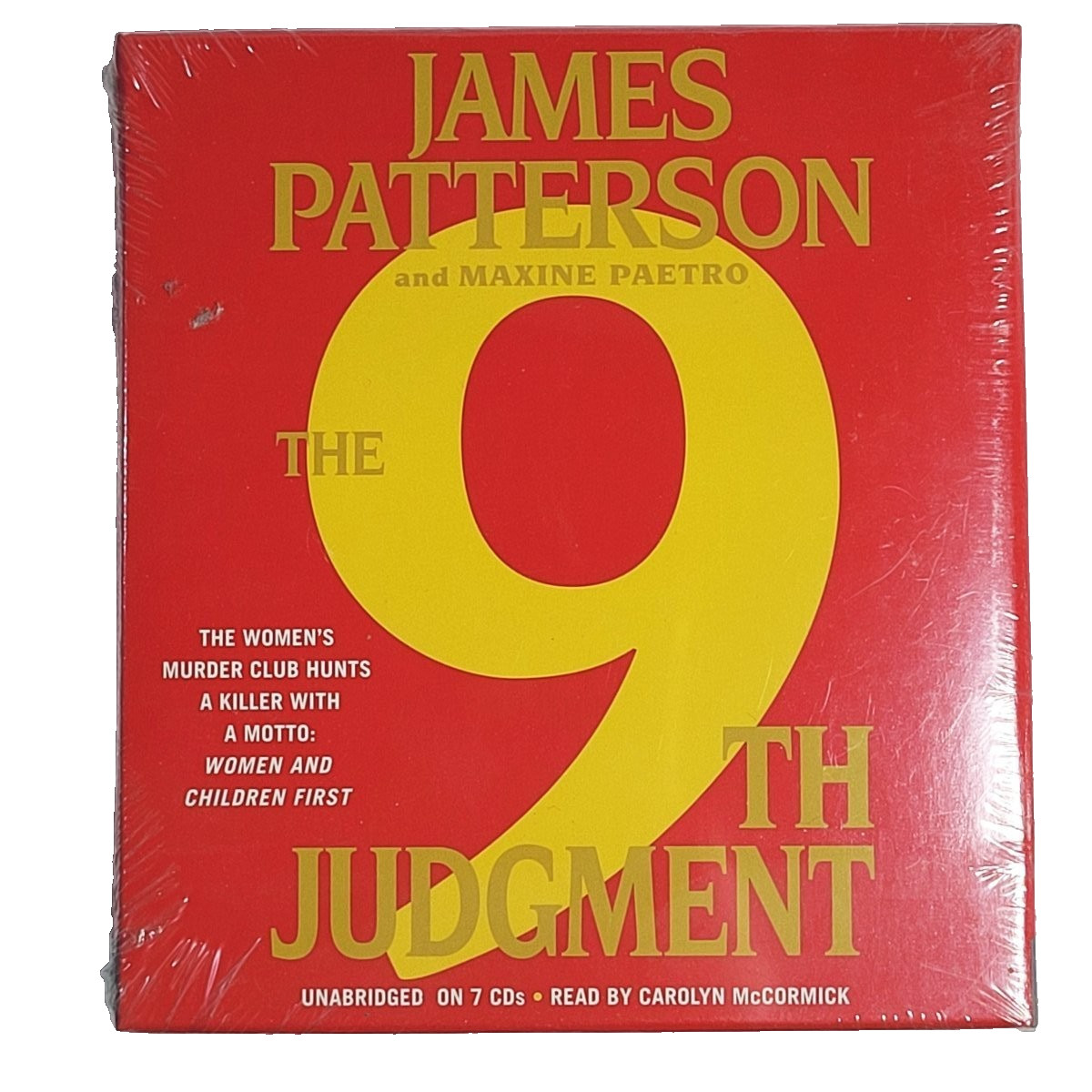 The 9th Judgment Audio book — James Patterson (Unabridged , 7 CDs) — New/sealed