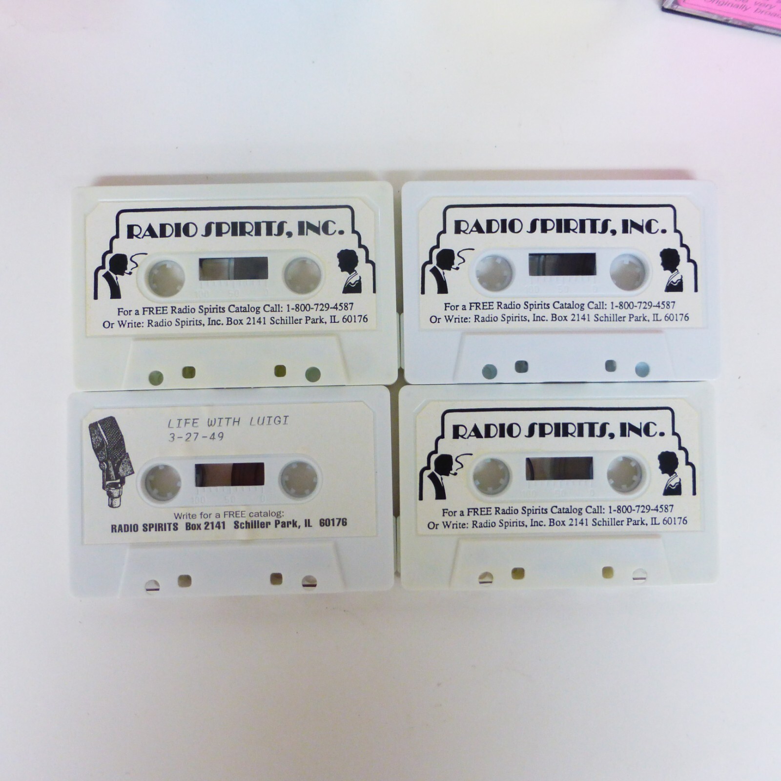 Life With Luigi Radio Spirts Radio Shows #29 30 186 187 4 1994 Cassette Lot