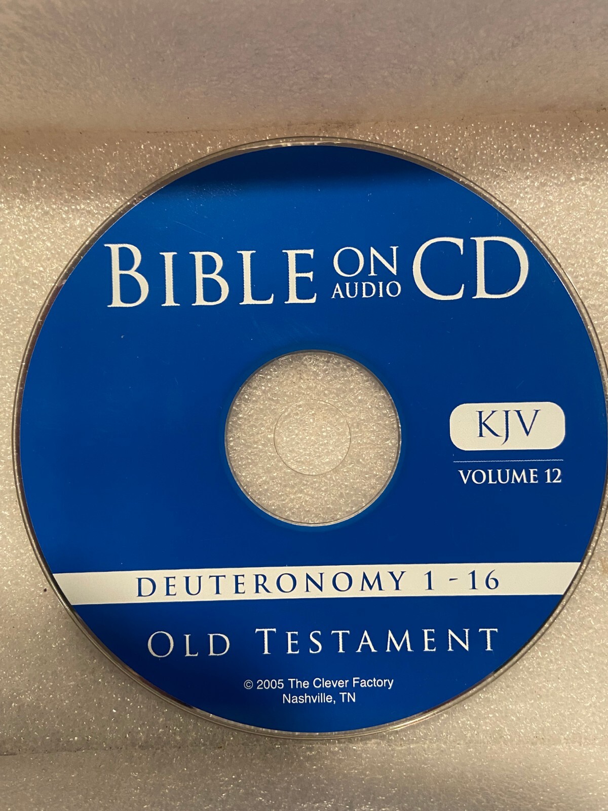 KJV Bible On Audio CD Old Testament Deuteronomy ONLY 2 CDs *Pre-Owned* b2