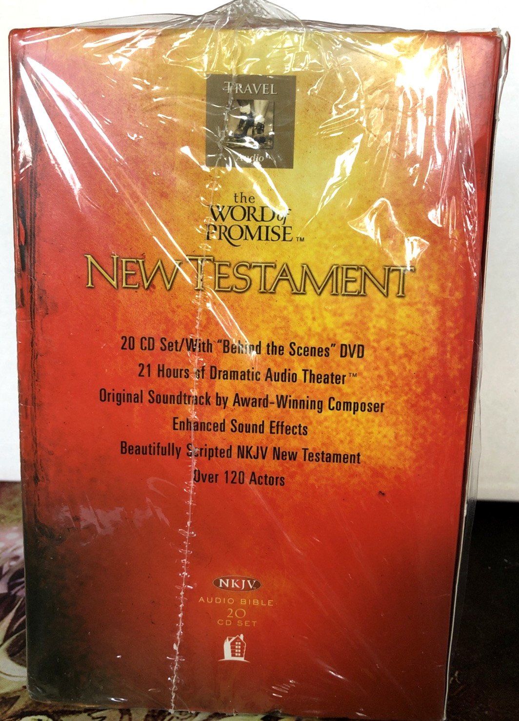 New Testament NKJV Bible Audio 20 CD Collector’s ED The Word of Promise SEALED