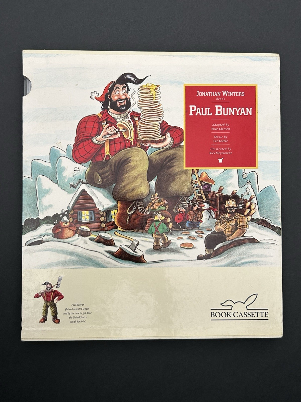 VTG Paul Bunyan 90’s Audiobook Special Edition Multimedia Package Book & Tape