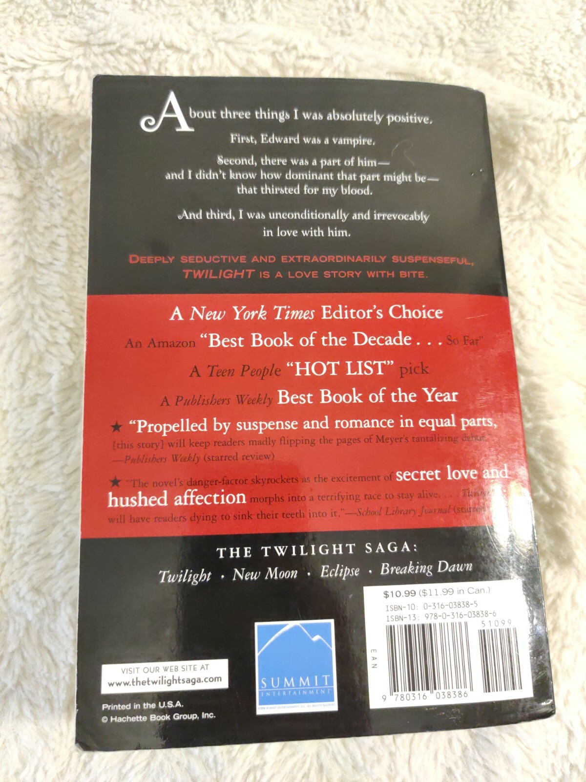 The Twilight Saga Ser.: Twilight by Stephenie Meyer (2008, Trade Paperback,…