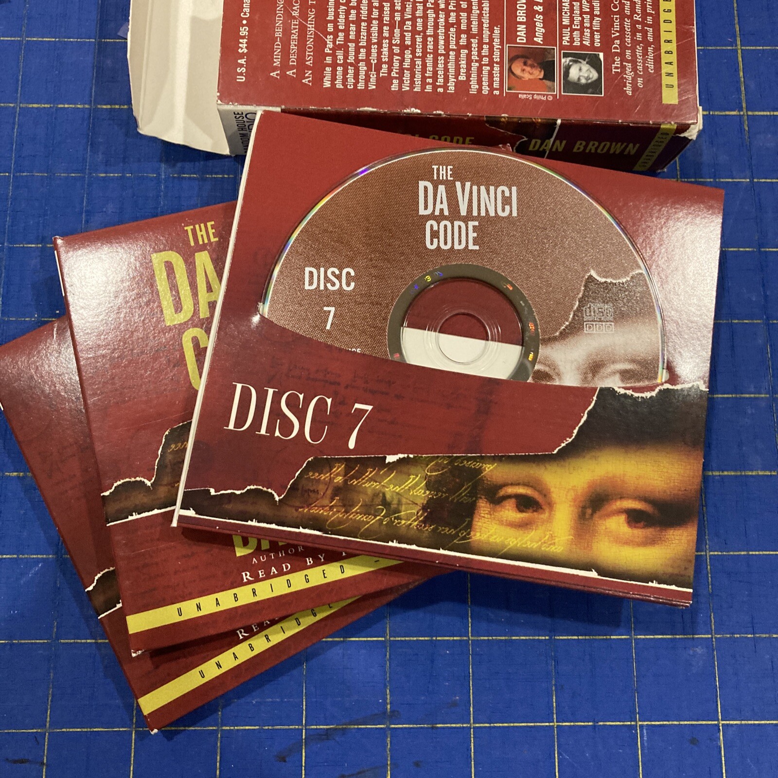 The Da Vinci Code by Dan Brown Audio Book 13 CD Unabridged read by Paul Michael