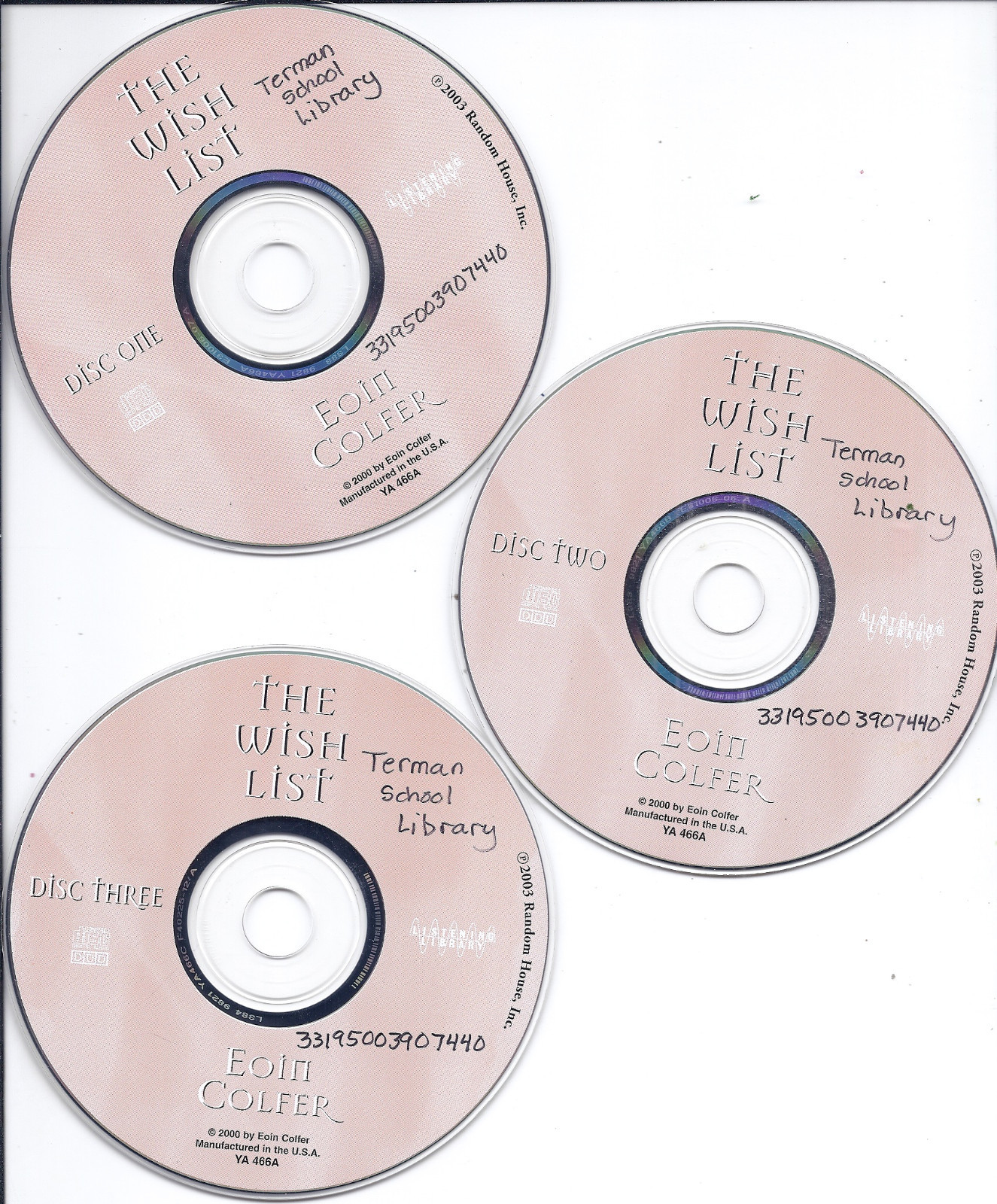 The Wish List Audiobook by Eoin Colfer ( 5 CDs)