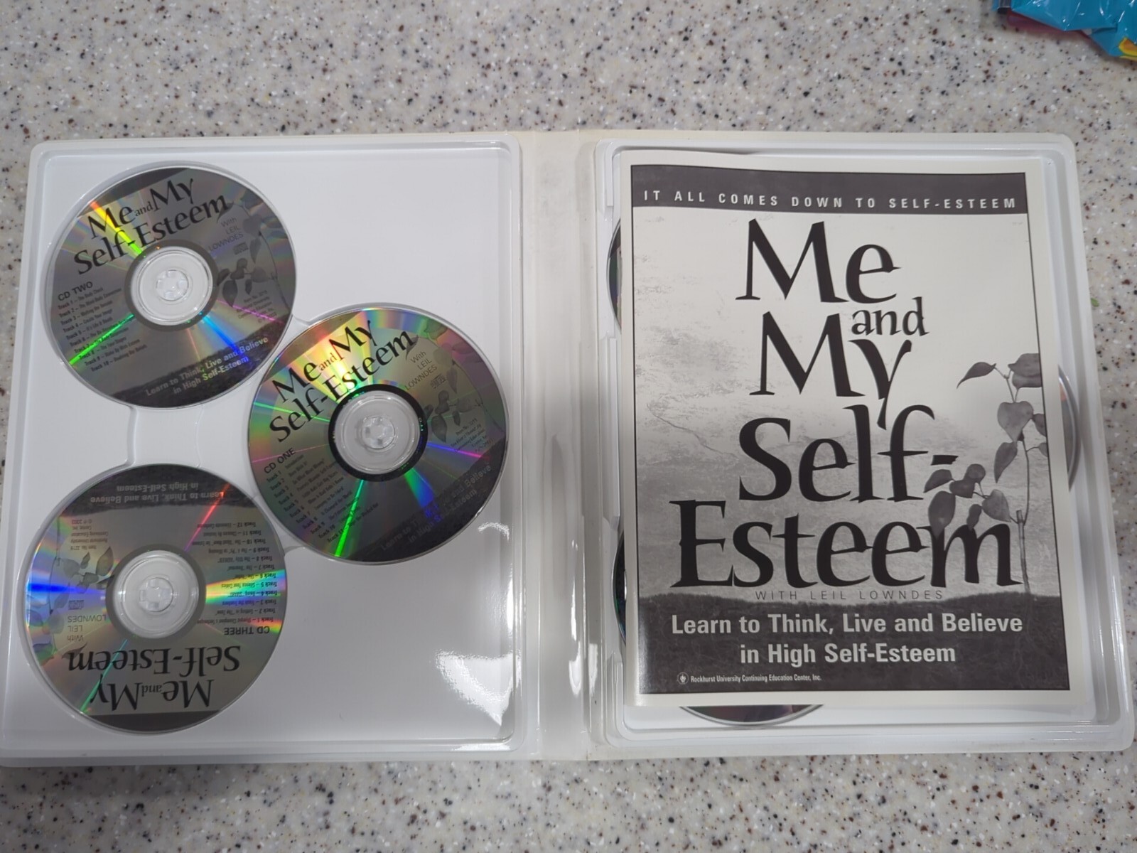Me And My Self Esteem Audio CD Set Leil Lowndes