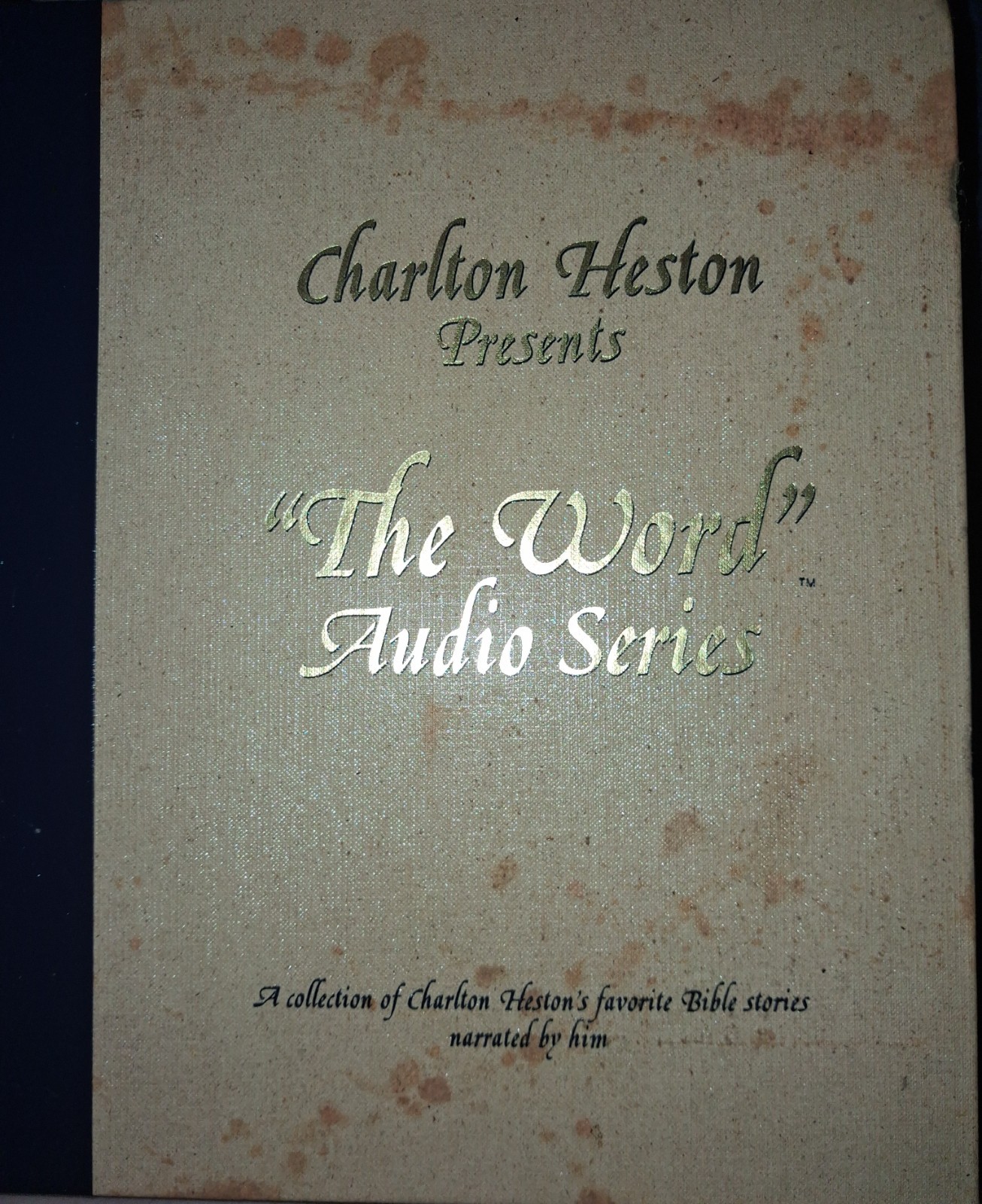 «The Word» 24 Cassette Audio Series w/ Charlton Heston, 2 Volume Set