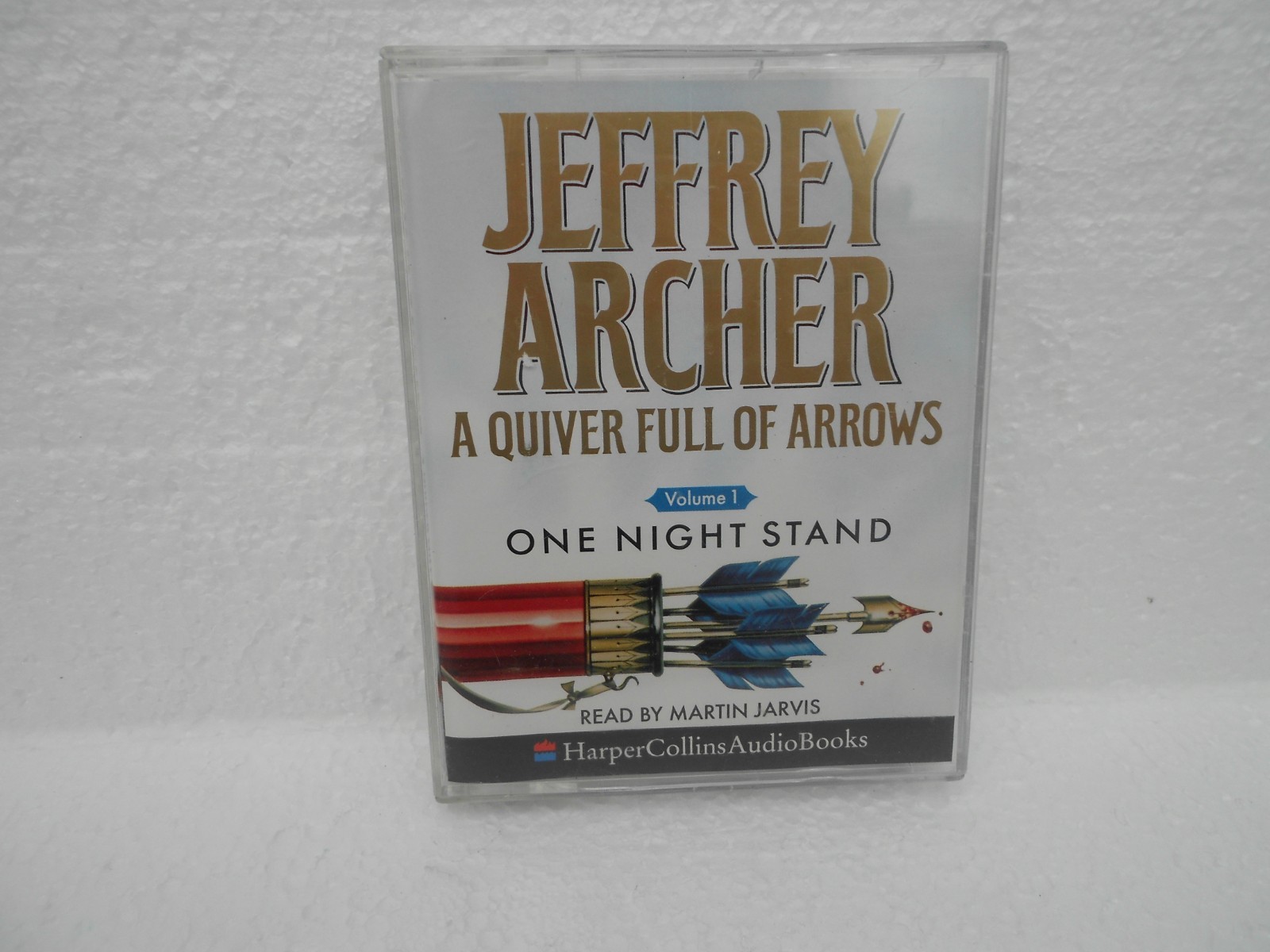 Audio Book Cassette ~ Jeffrey Archer~ A Quiver Full of Arrows ~ Martin Jarvis