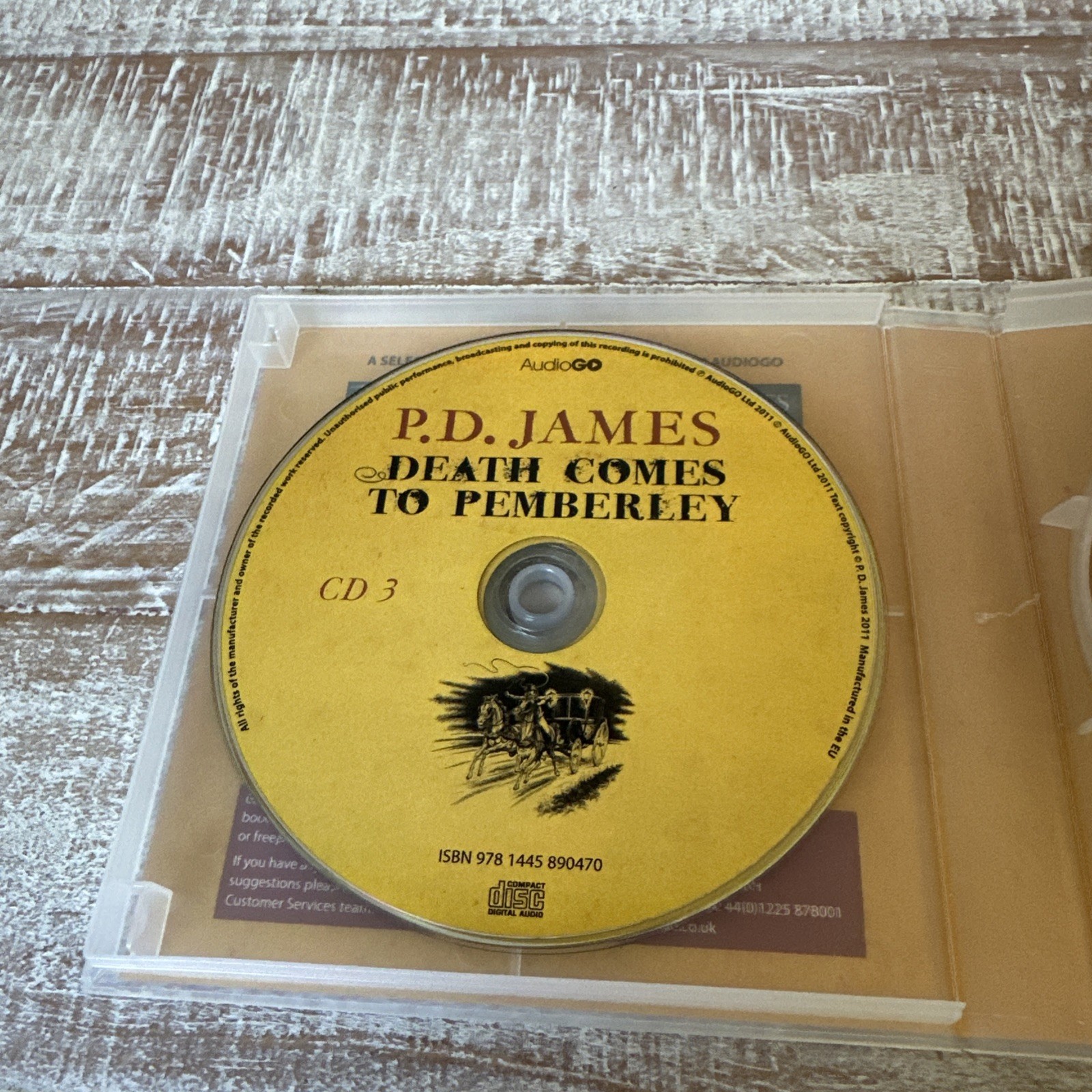 P.d. James Death Comes To Pemberley Audiobook Cd
