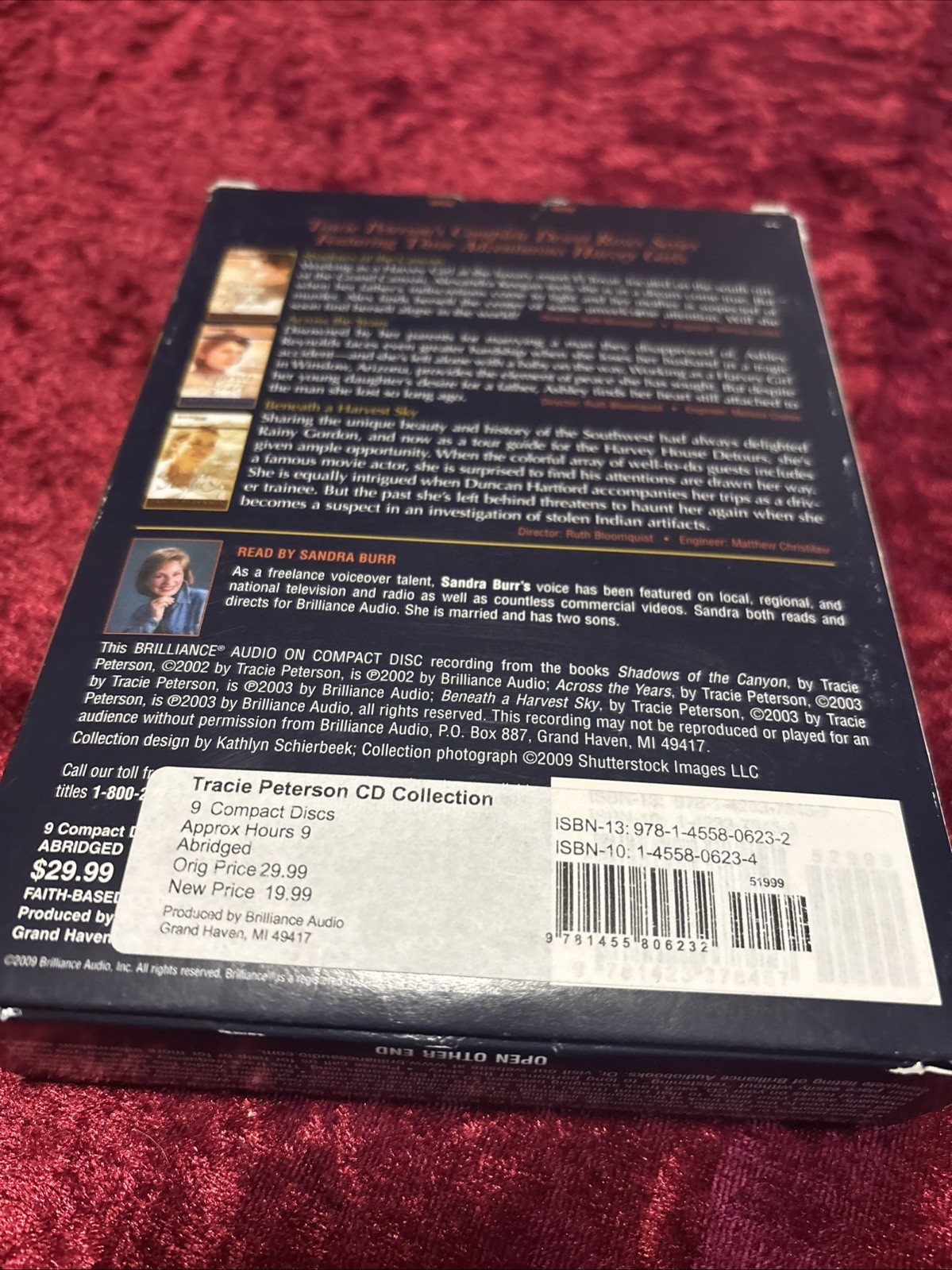 LOT 3 COMPLETE TRILOGY DESERT ROSES TRACIE PETERSON AUDIOBOOKS ABRIDGED 9 CDS