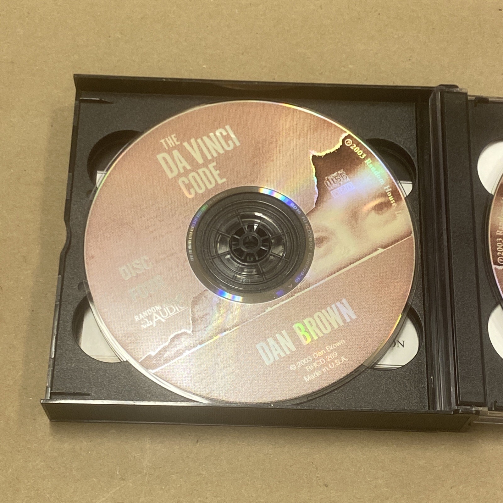 Robert Langdon Ser.: The Da Vinci Code by Dan Brown (2003, Compact Disc,…