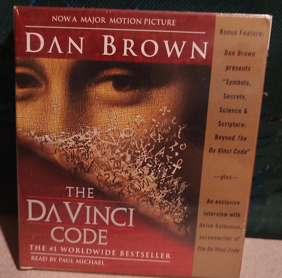 Random House The Da Vinci Code by Dan Brown. Audiobook on 6 Compact Discs 6hrs