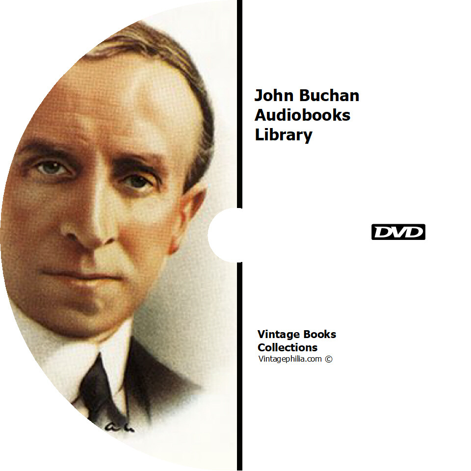 * JOHN BUCHAN COLLECTION * 9 AUDIOBOOKS on MP3 DVD * AUDIO BOOKS