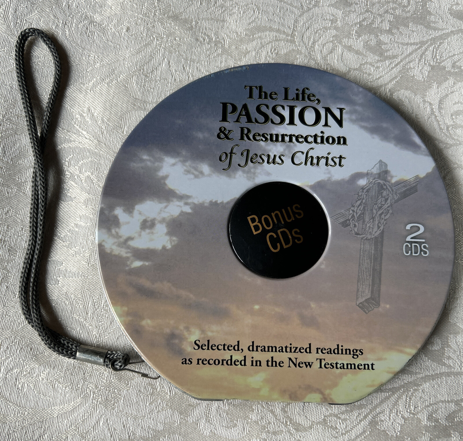 RARE: “THE LIFE,PASSION & RESURRECTION OF JESUS CHRIST” 2(+1) CDs BIBLE READINGS