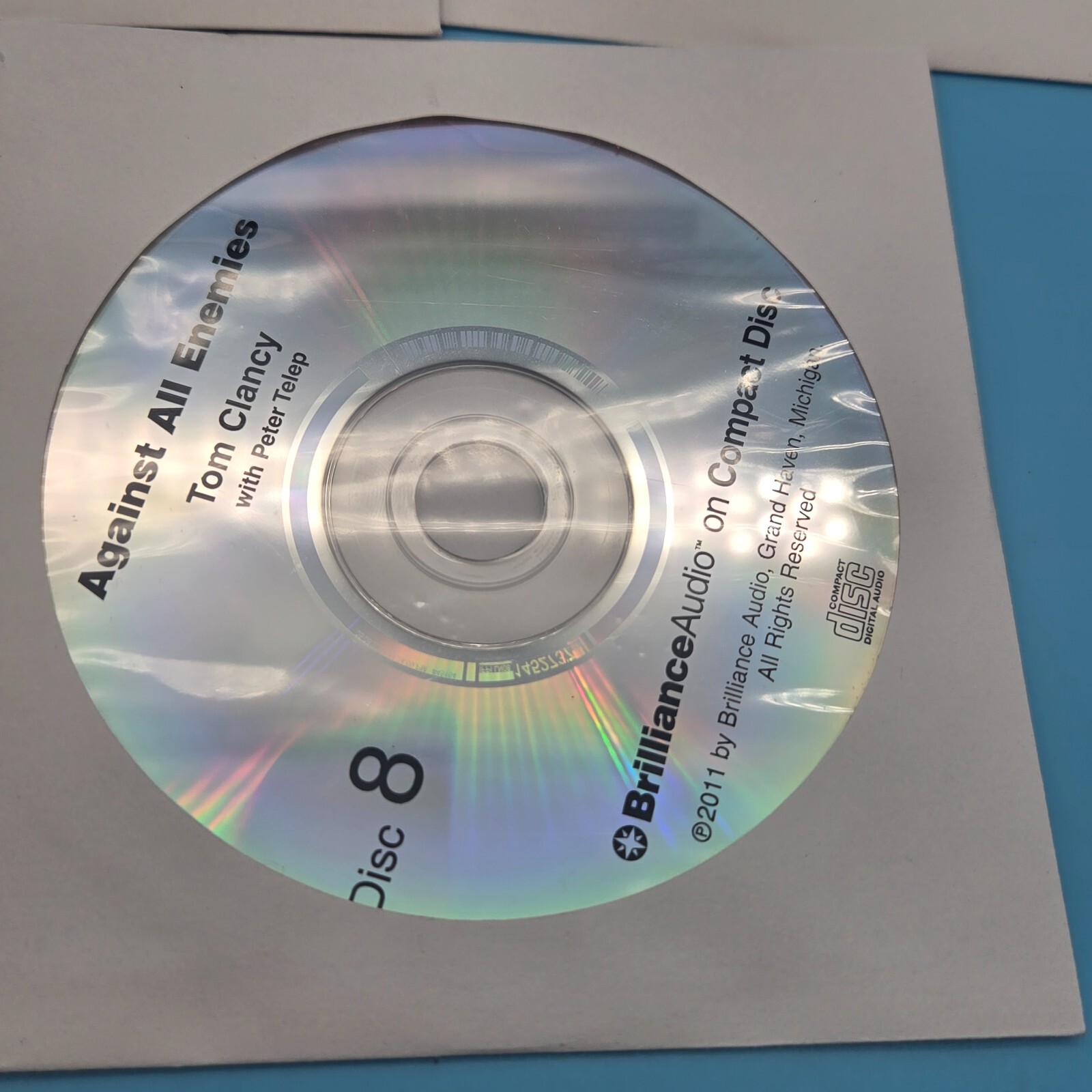 Tom Clancy Against all enemies Audio Book 8 CDs