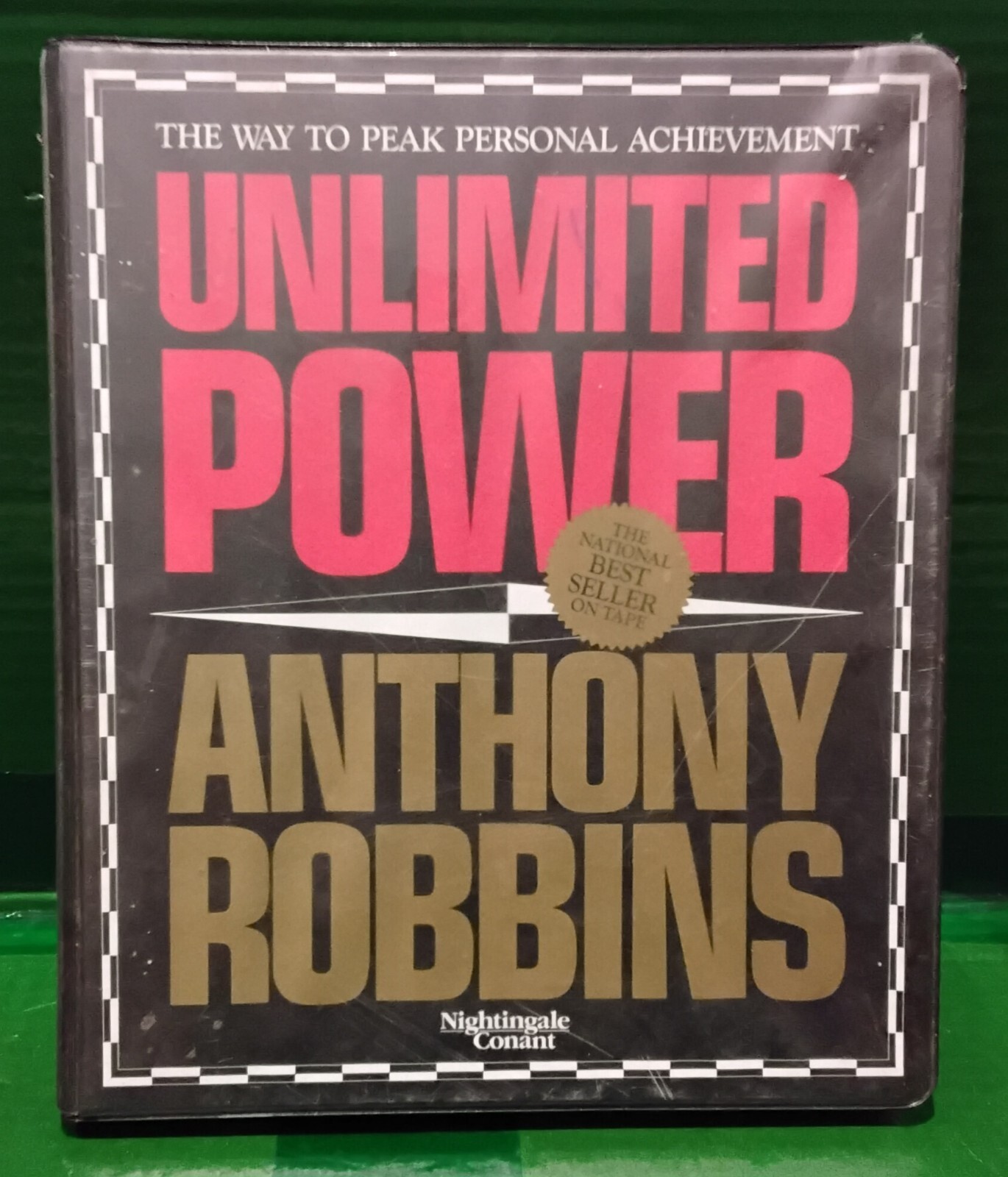 Vintage Anthony Robbins 6 Cassette Tape Set Unlimited Power Personal Achievement