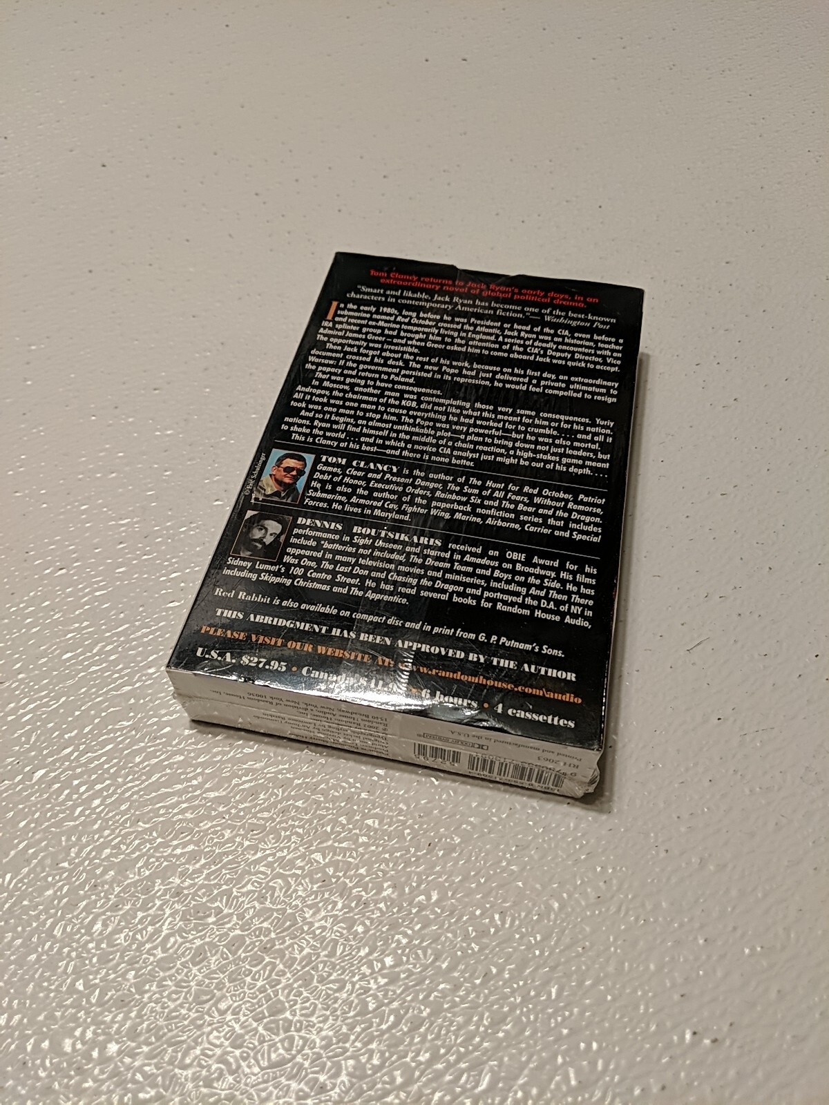 Tom Clancy Ser.: Red Rabbit by Tom Clancy (2002, Audio Cassette, Abridged…