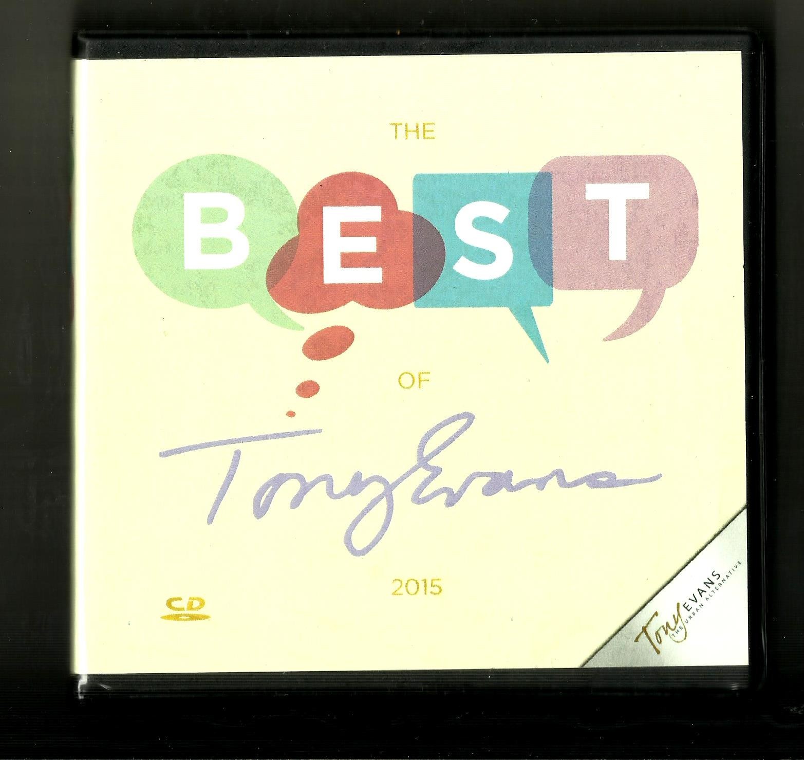 TONY EVANS The Best of (2015, 12 CD) The Urban Alternative: 12 Sermons: Christ