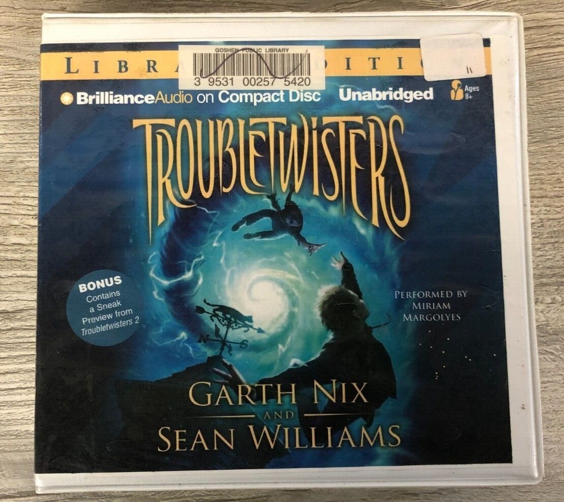 TroubleTwisters by Garth Nix and Sean Williams- Unabridged CD Audiobook