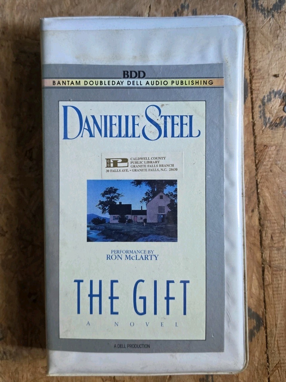 VTG Danielle Steel The Gift Audiobook Cassette 4 Tape Set Abridged Ex Library