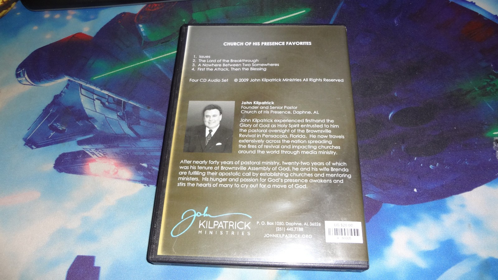 Church Of His Presence Favorites 4-Disc AUDIO CD Christian messages! Kilpatrick