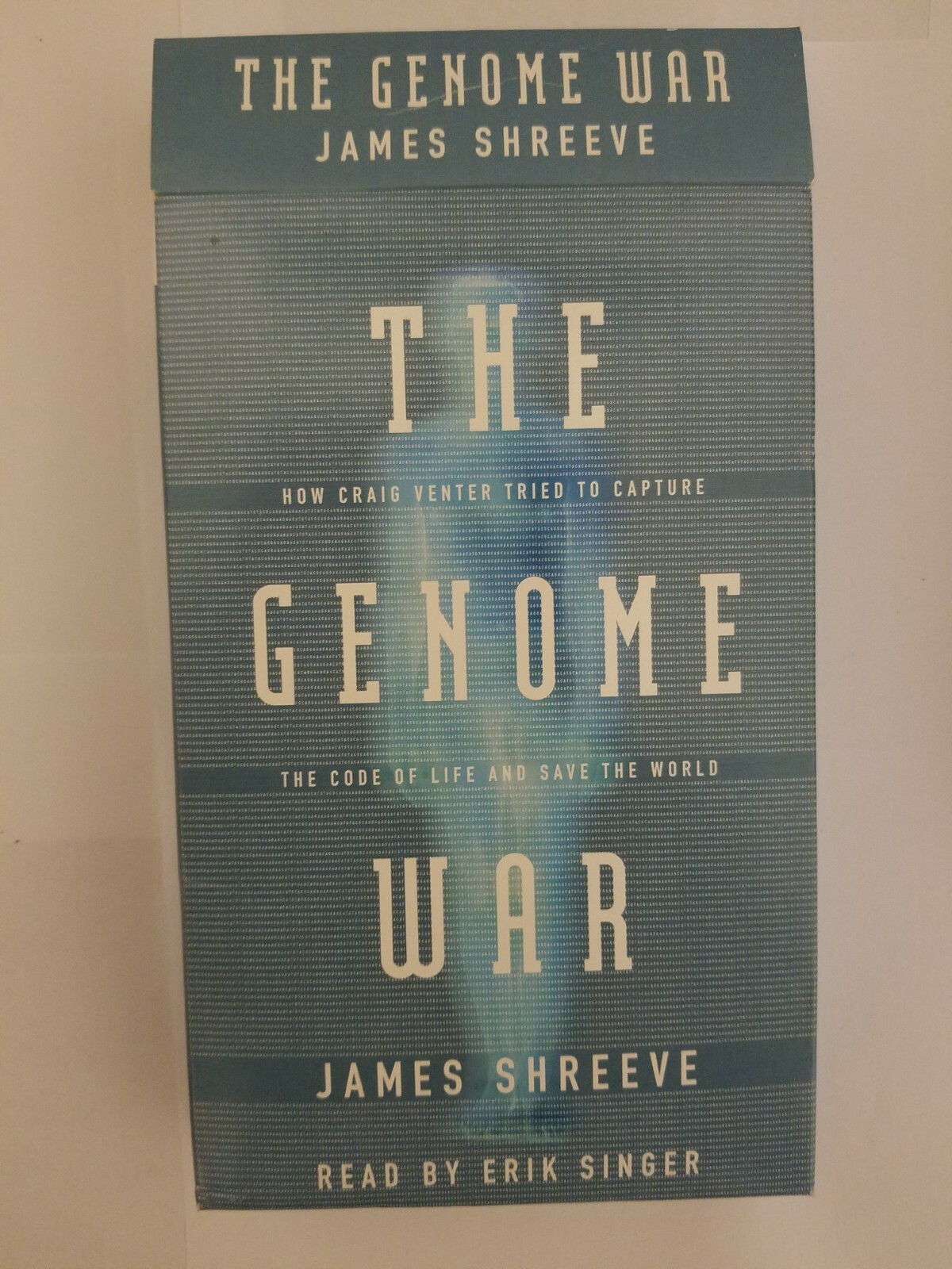 The Genome War: How Craig Venter Tried to Capture the Code of Life FREE SHIPPI