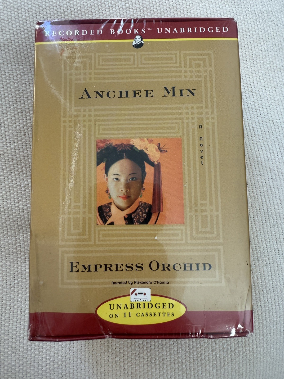 Sealed Empress Orchid by Anchee Min (2004 Audio Cassette)