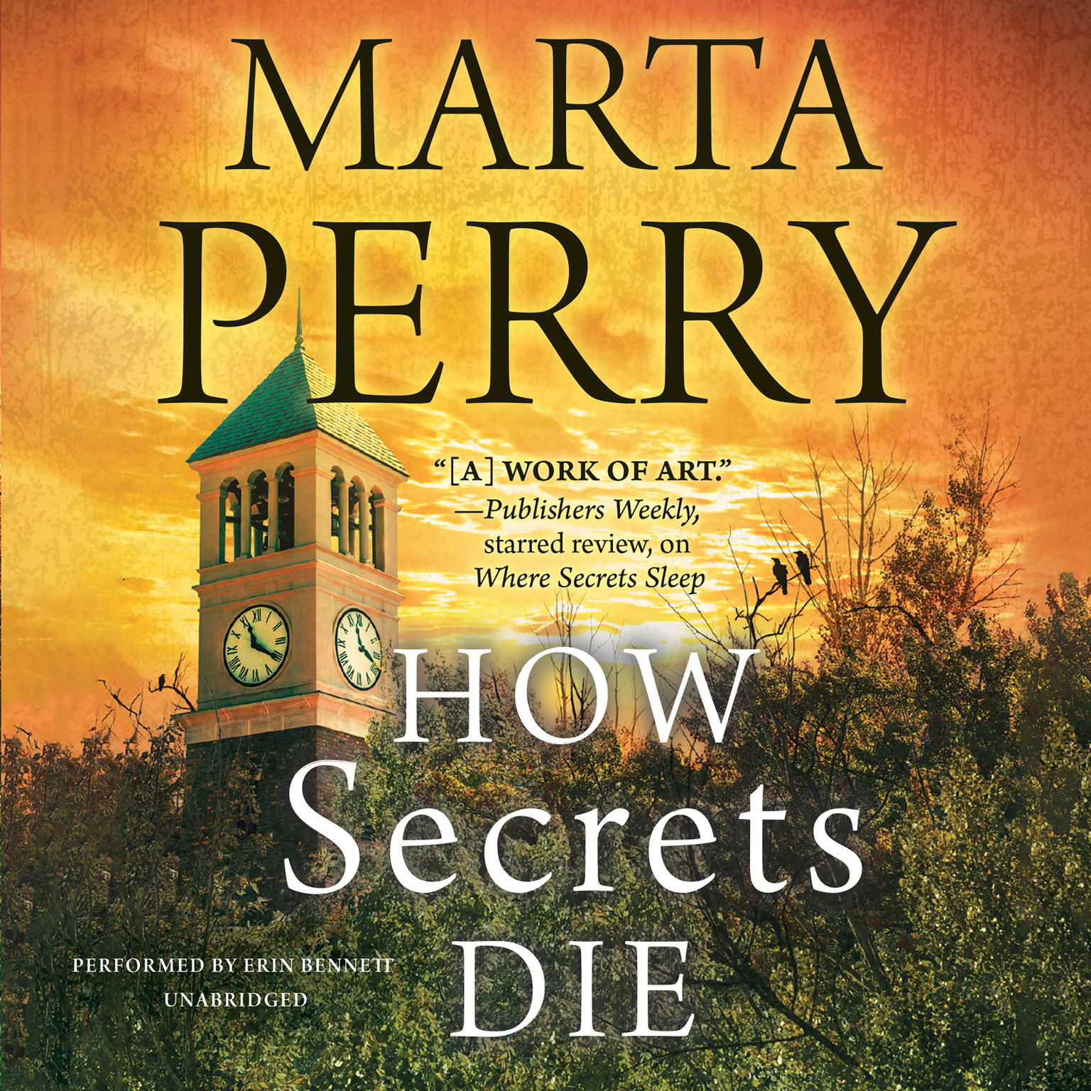 How Secrets Die by Marta Perry 2016 Unabridged CD 9781504737470