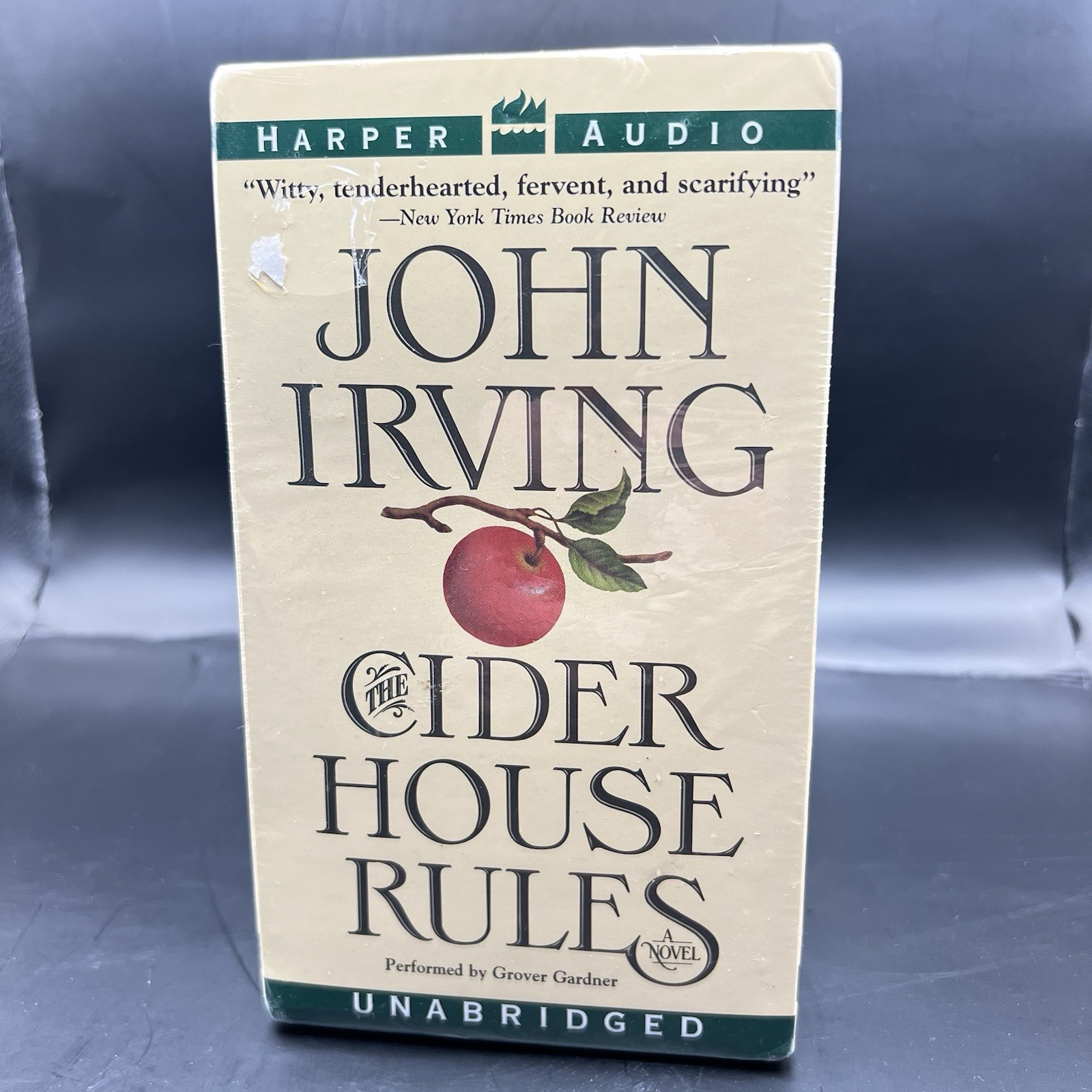 NEW John Irving The Cider House Rules Audio Book Unabridged 17 CASSETTE Tapes