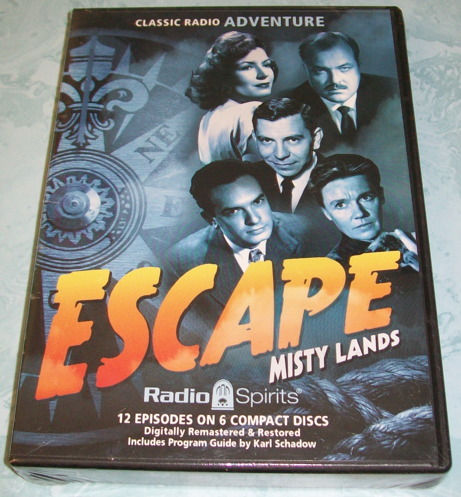 Escape: Misty Lands (6-CD Set, 2024, Radio Spirits) New Unopened!