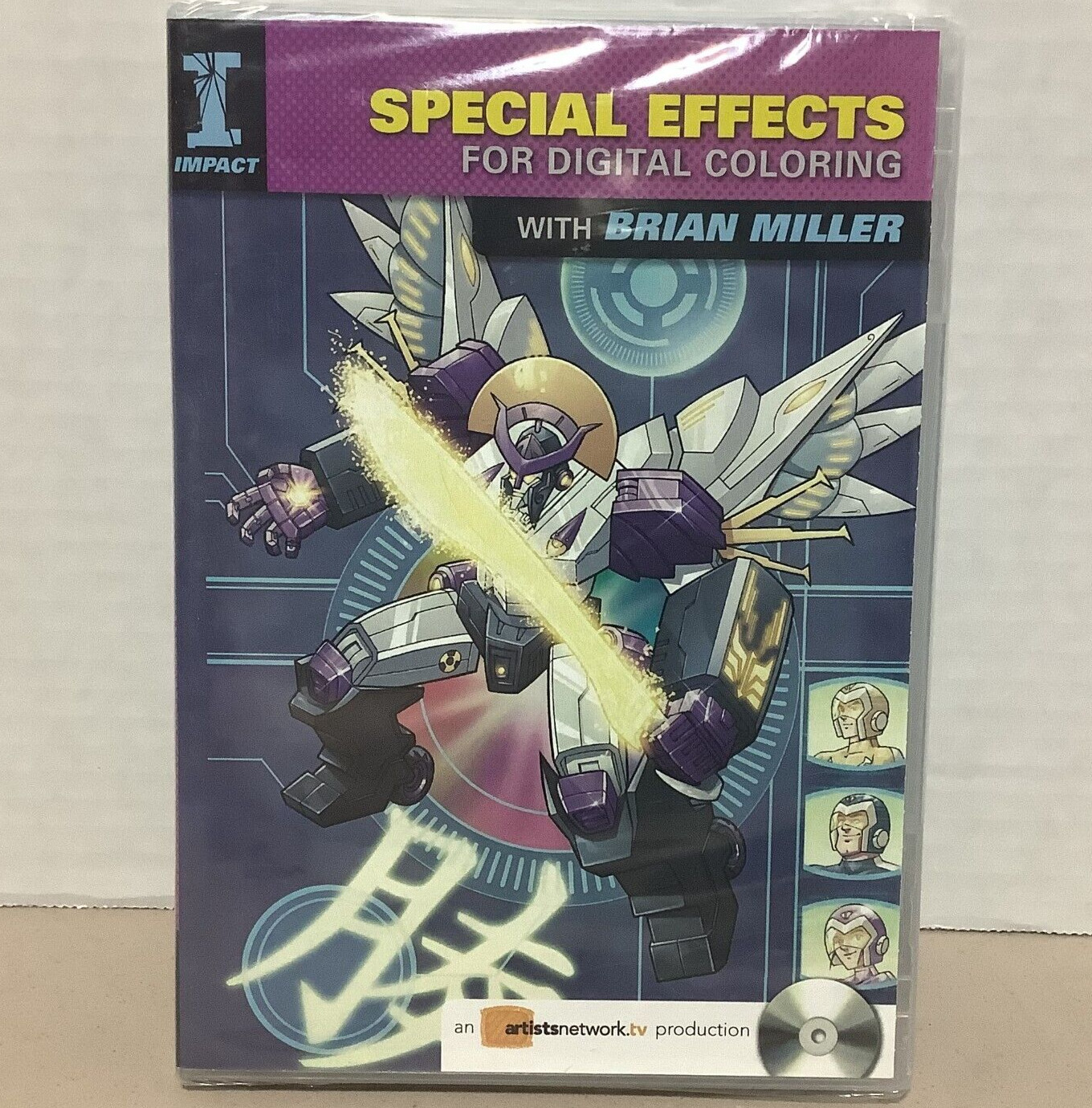 Special Effects for Digital Coloring with Brian Miller DVD — Comics Anime — NEW