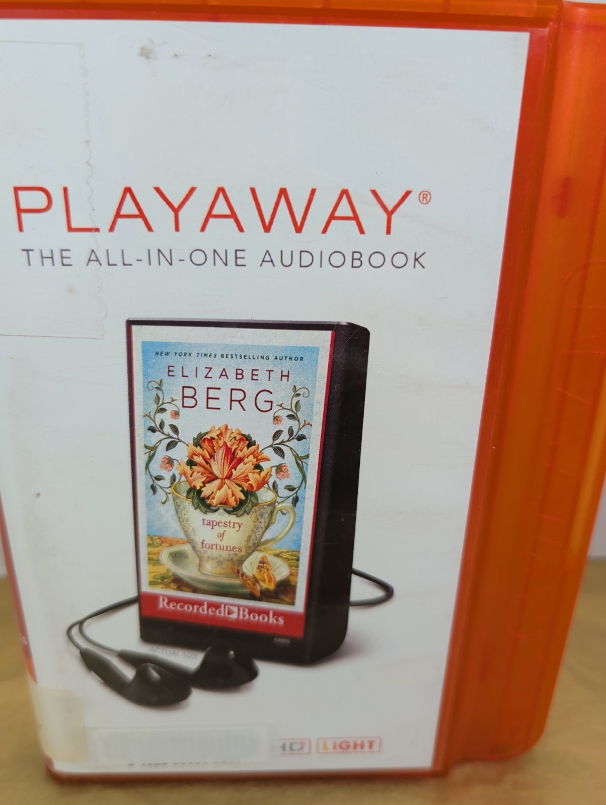 PLAYAWAY Elizabeth Berg Tapestry Of Fortunes Audiobook Ex-Library