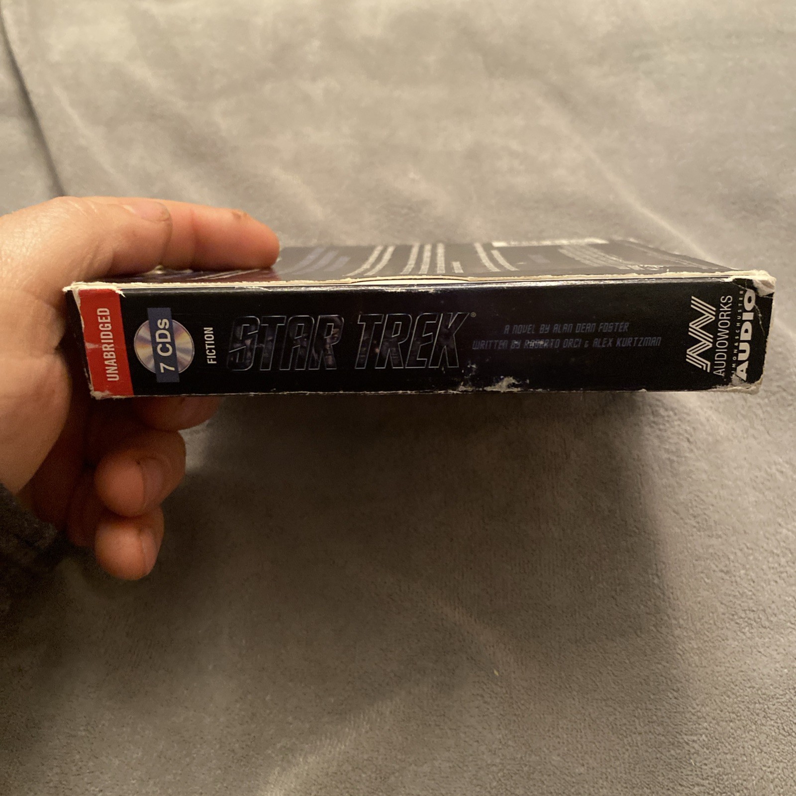 Star Trek Unabridged Audio Book Read By Zachary Quinto 7 Disc Science Fiction