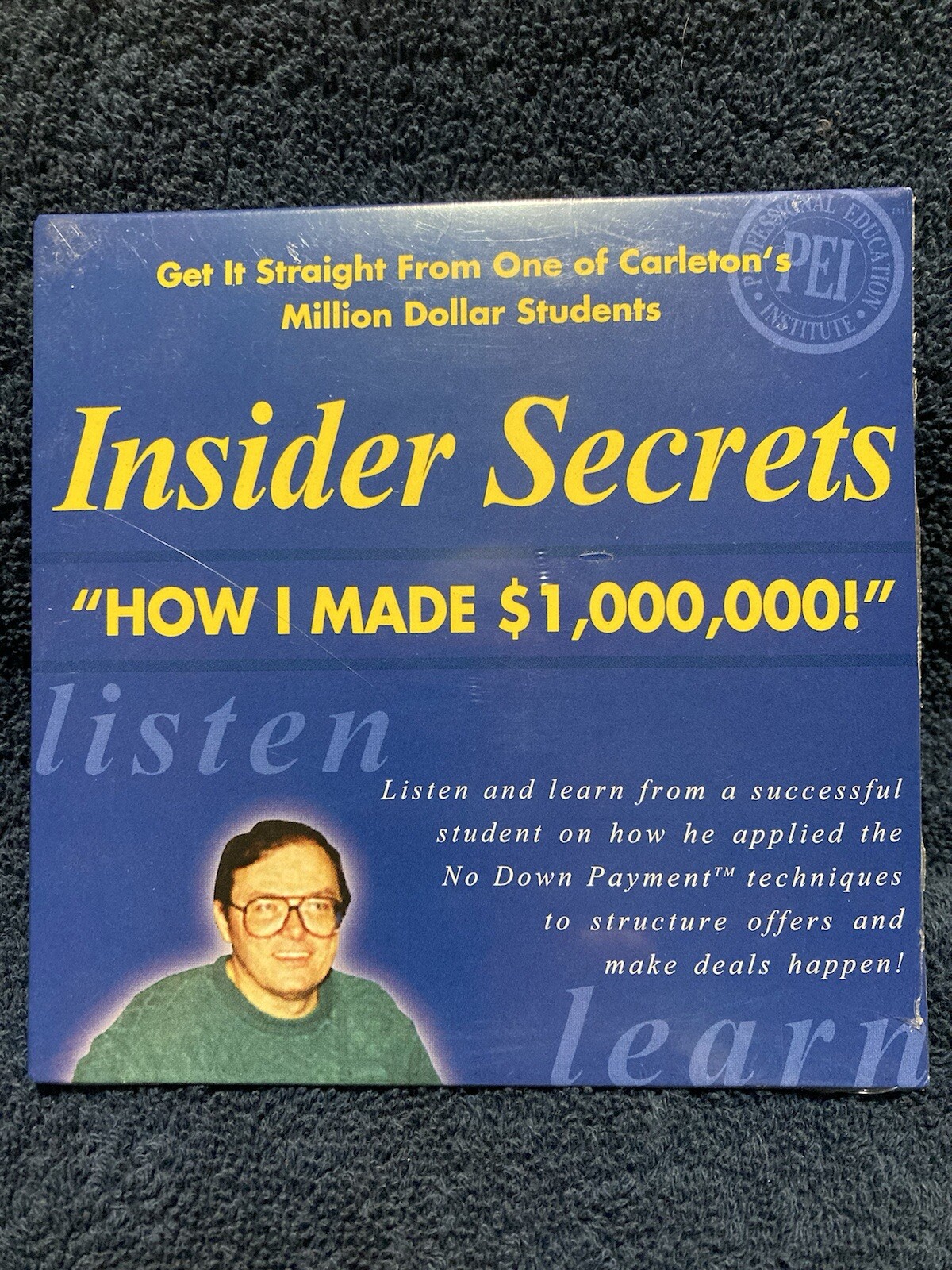 Insider Secrets : How I Made $1,000,000 CD 2003 New Sealed