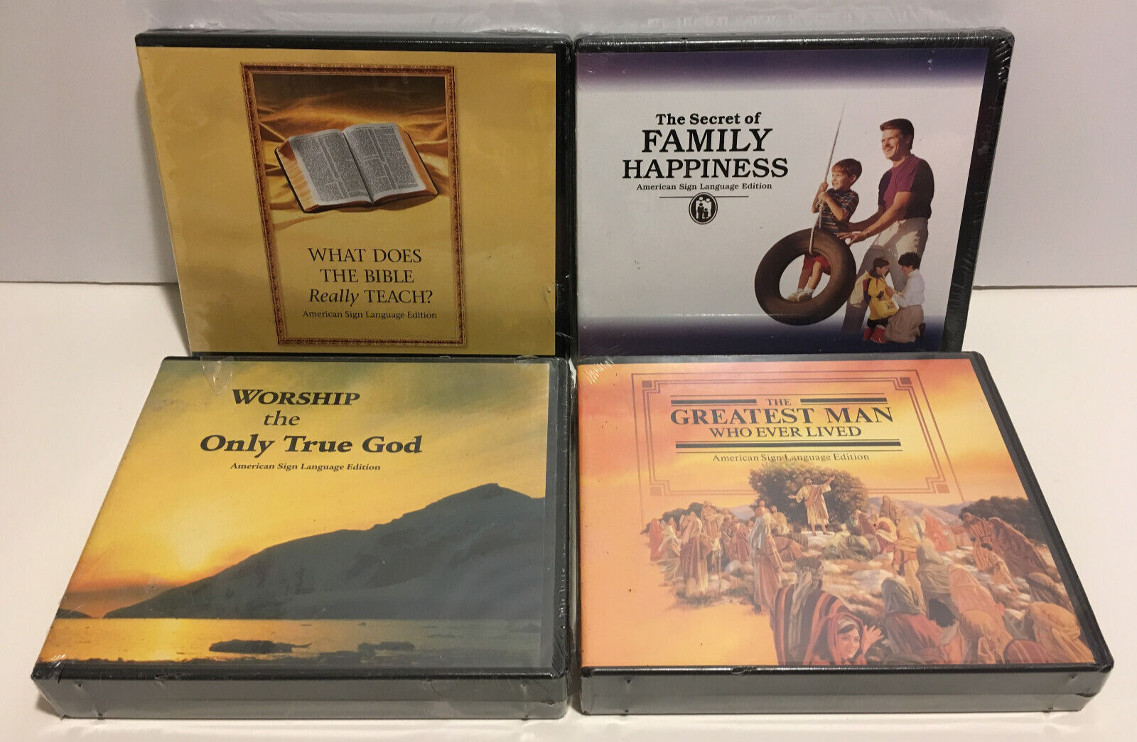 What does the Bible Really Teach, Family, Worship CD Lot Sign Language Editions