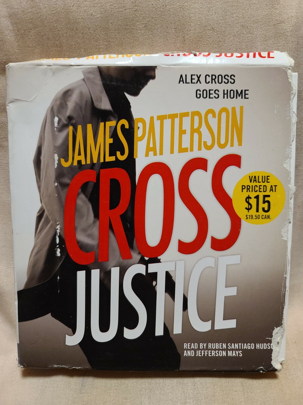 Shelf00d Audiobook~ James Patterson- cross Justice- 6 cds
