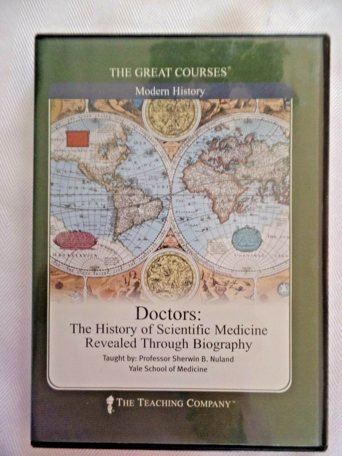 Great Courses Doctors: History of Scientific Medicine revealed throug audio CDs