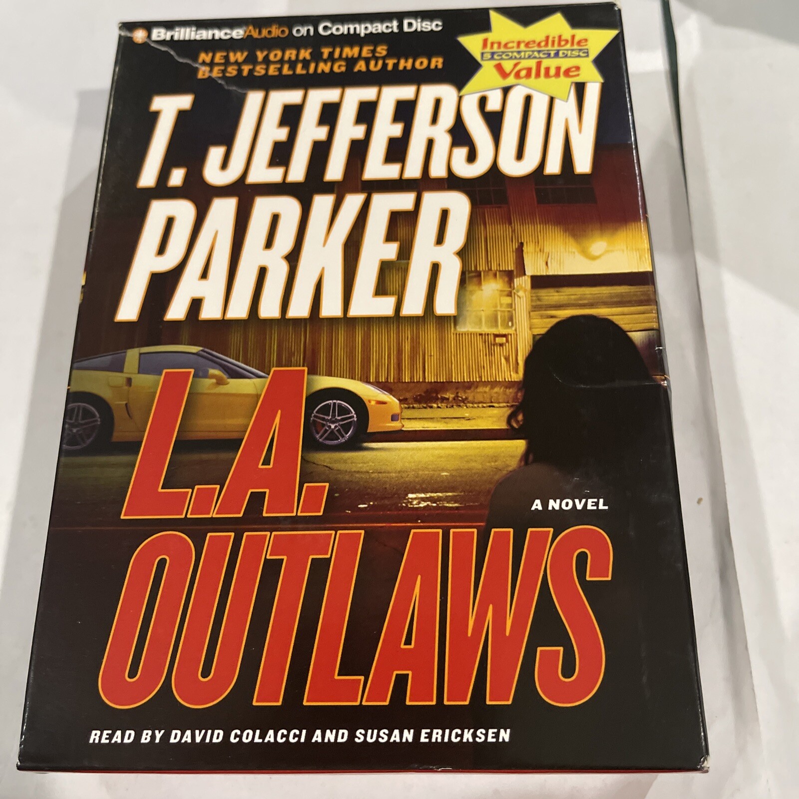 L. A. Outlaws by T. Jefferson Parker (2009, Compact Disc)