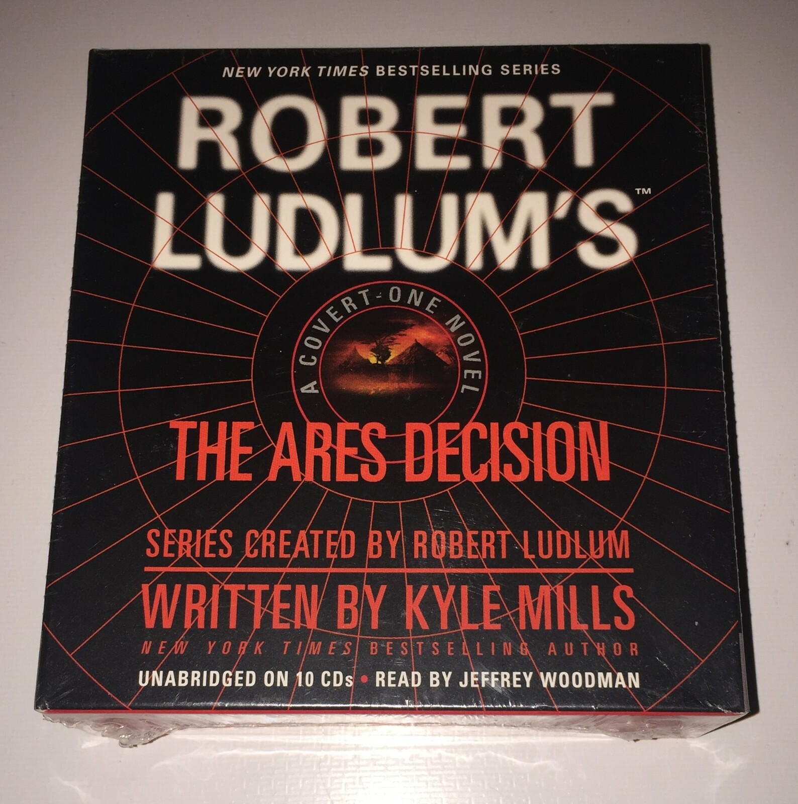 new SEALED Robert Ludlum Ares Decision Covert-One 10-CD audiobook Unabridged