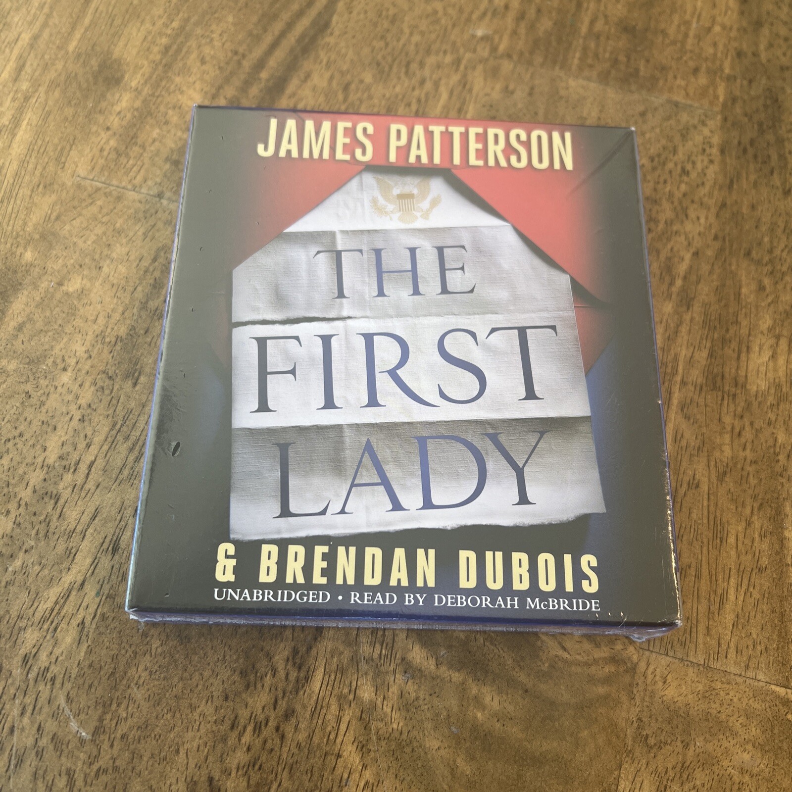 The First Lady — JAMES PATTERSON — UNABRIDGED AUDIOBOOK CD SET — NEW / SEALED