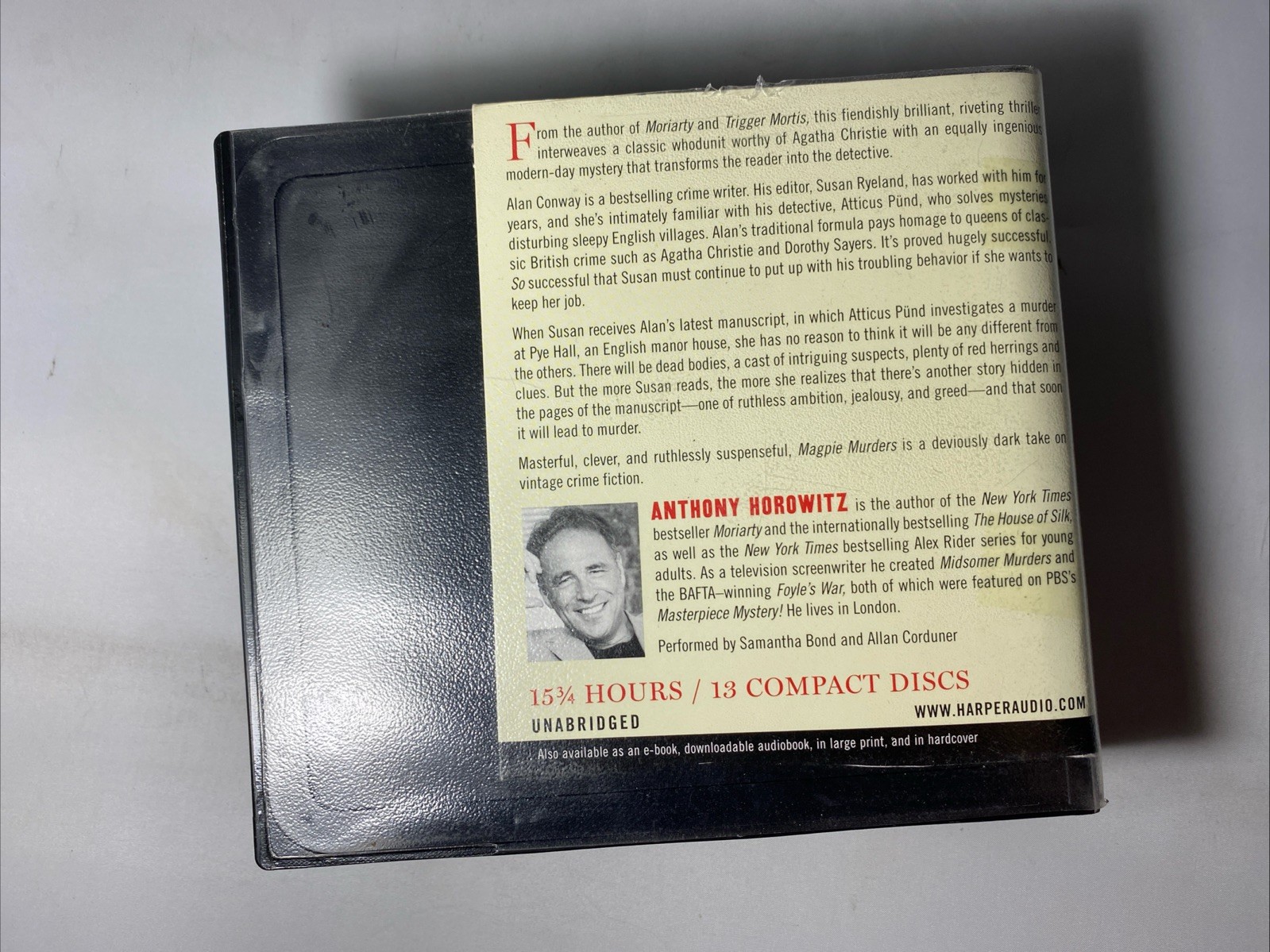 GOOD Magpie Murders by Anthony Horowitz Audiobook, 13 Discs, Unabridged