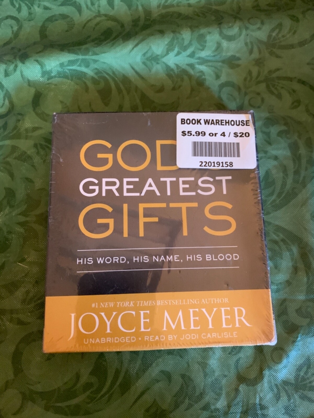 God’s greatest gifts Joyce Meyer unabridged Audiobook Shelf206